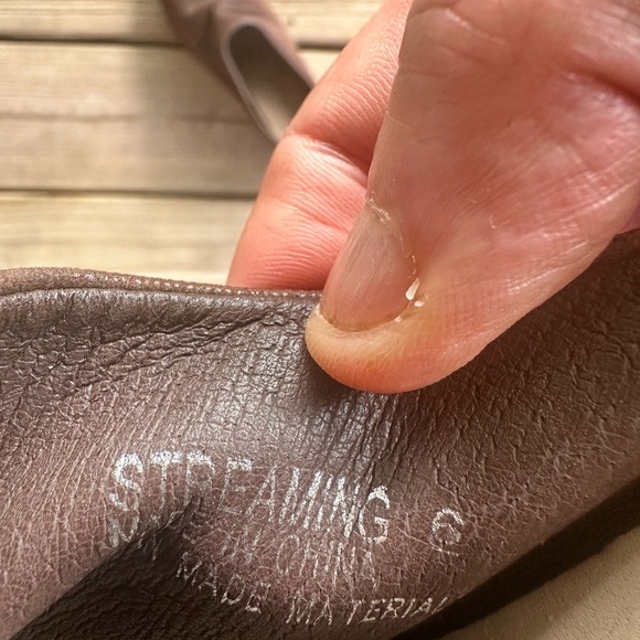 Corkys Chocolate Brown Wedge Mules - Picture 7 of 8